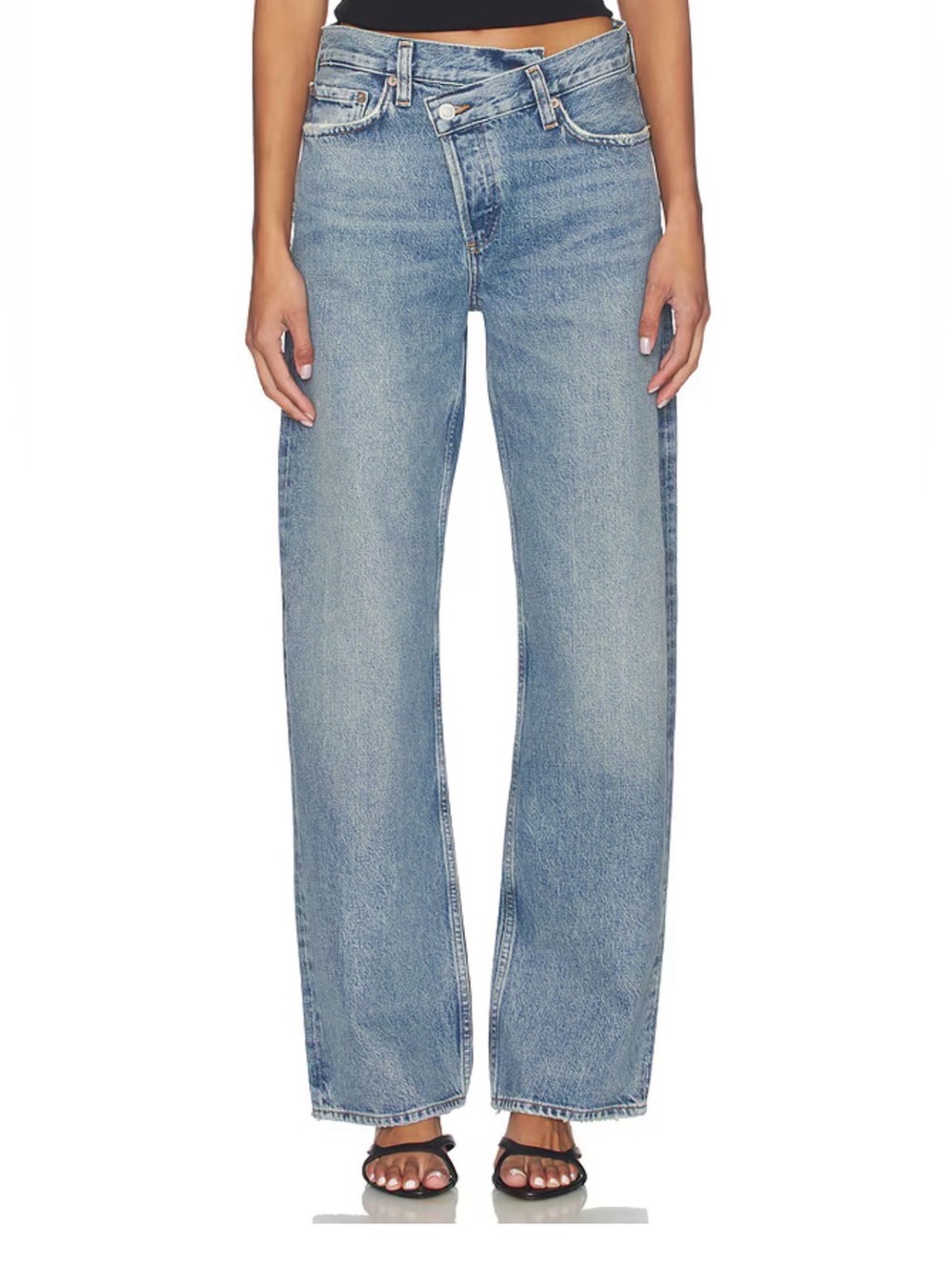 AGOLDE Criss Cross Upsized Jeans - Picture 1 of 8